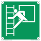 SA11603: E016 safe condition emergency window escape ladder