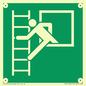 SA11603: E016 safe condition emergency window escape ladder