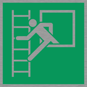 SA11603: E016 safe condition emergency window escape ladder