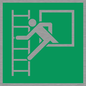 SA11603: E016 safe condition emergency window escape ladder
