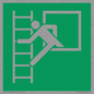 SA11603: E016 safe condition emergency window escape ladder