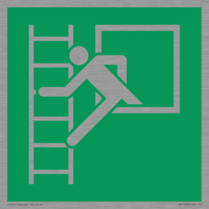 SA11603: E016 safe condition emergency window escape ladder
