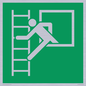 SA11603: E016 safe condition emergency window escape ladder