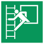 SA11603: E016 safe condition emergency window escape ladder