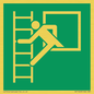 SA11603: E016 safe condition emergency window escape ladder