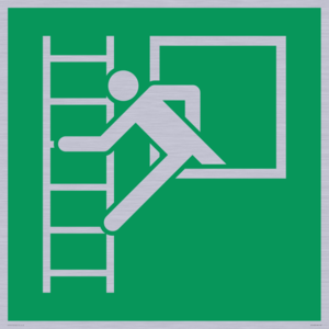 SA11603: E016 safe condition emergency window escape ladder