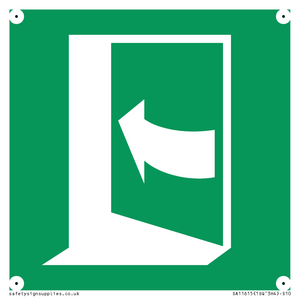 SA11615: E022 safe condition door opens pushing on left hand side