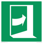 SA11617: E023 safe condition door opens pushing on right hand side