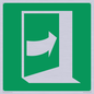 SA11617: E023 safe condition door opens pushing on right hand side