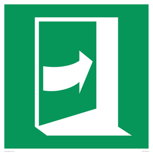 SA11617: E023 safe condition door opens pushing on right hand side