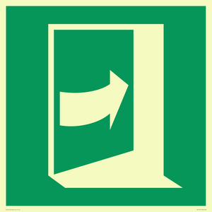 SA11617: E023 safe condition door opens pushing on right hand side