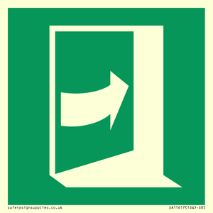 SA11617: E023 safe condition door opens pushing on right hand side