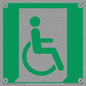 SA11631: E030 safe condition emergency exit for people unable to walk or with walking impairment (right)