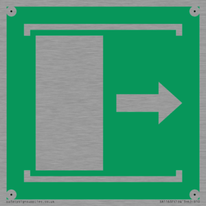 SA11637: E033 safe condition door slides right to open