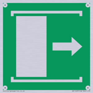 SA11637: E033 safe condition door slides right to open