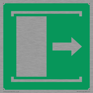 SA11637: E033 safe condition door slides right to open