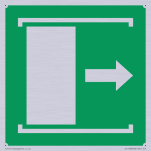 SA11637: E033 safe condition door slides right to open