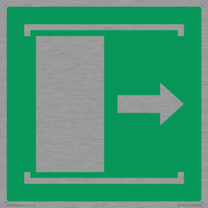 SA11637: E033 safe condition door slides right to open