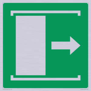 SA11637: E033 safe condition door slides right to open