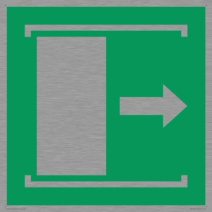 SA11637: E033 safe condition door slides right to open
