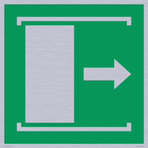 SA11637: E033 safe condition door slides right to open