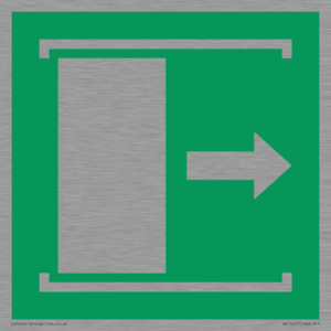 SA11637: E033 safe condition door slides right to open