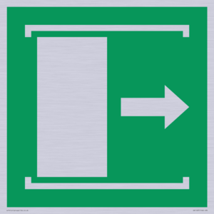 SA11637: E033 safe condition door slides right to open