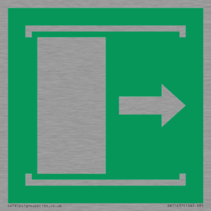 SA11637: E033 safe condition door slides right to open