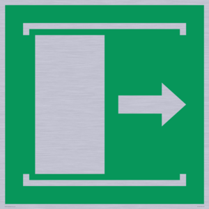 SA11637: E033 safe condition door slides right to open