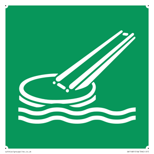 SA11681: E054 safe condition marine evacuation slide