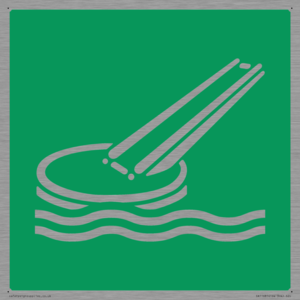 SA11681: E054 safe condition marine evacuation slide