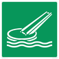SA11681: E054 safe condition marine evacuation slide