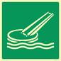 SA11681: E054 safe condition marine evacuation slide