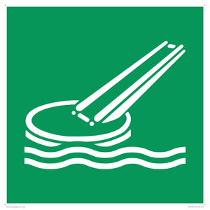 SA11681: E054 safe condition marine evacuation slide