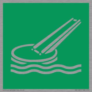 SA11681: E054 safe condition marine evacuation slide