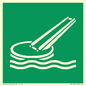 SA11681: E054 safe condition marine evacuation slide