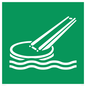 SA11681: E054 safe condition marine evacuation slide