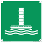 SA11683: E055 safe condition marine evacuation chute