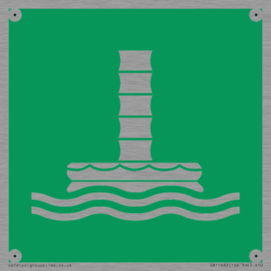 SA11683: E055 safe condition marine evacuation chute