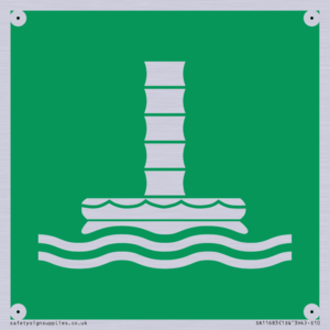 SA11683: E055 safe condition marine evacuation chute