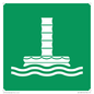 SA11683: E055 safe condition marine evacuation chute