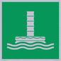 SA11683: E055 safe condition marine evacuation chute