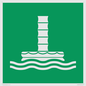 SA11683: E055 safe condition marine evacuation chute