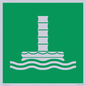 SA11683: E055 safe condition marine evacuation chute