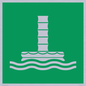 SA11683: E055 safe condition marine evacuation chute