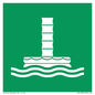SA11683: E055 safe condition marine evacuation chute