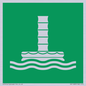 SA11683: E055 safe condition marine evacuation chute