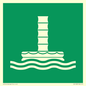 SA11683: E055 safe condition marine evacuation chute