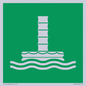 SA11683: E055 safe condition marine evacuation chute