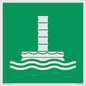 SA11683: E055 safe condition marine evacuation chute